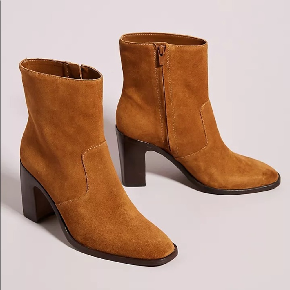 Loeffler Randall Blair Suede Ankle Boots - Pristine Condition!